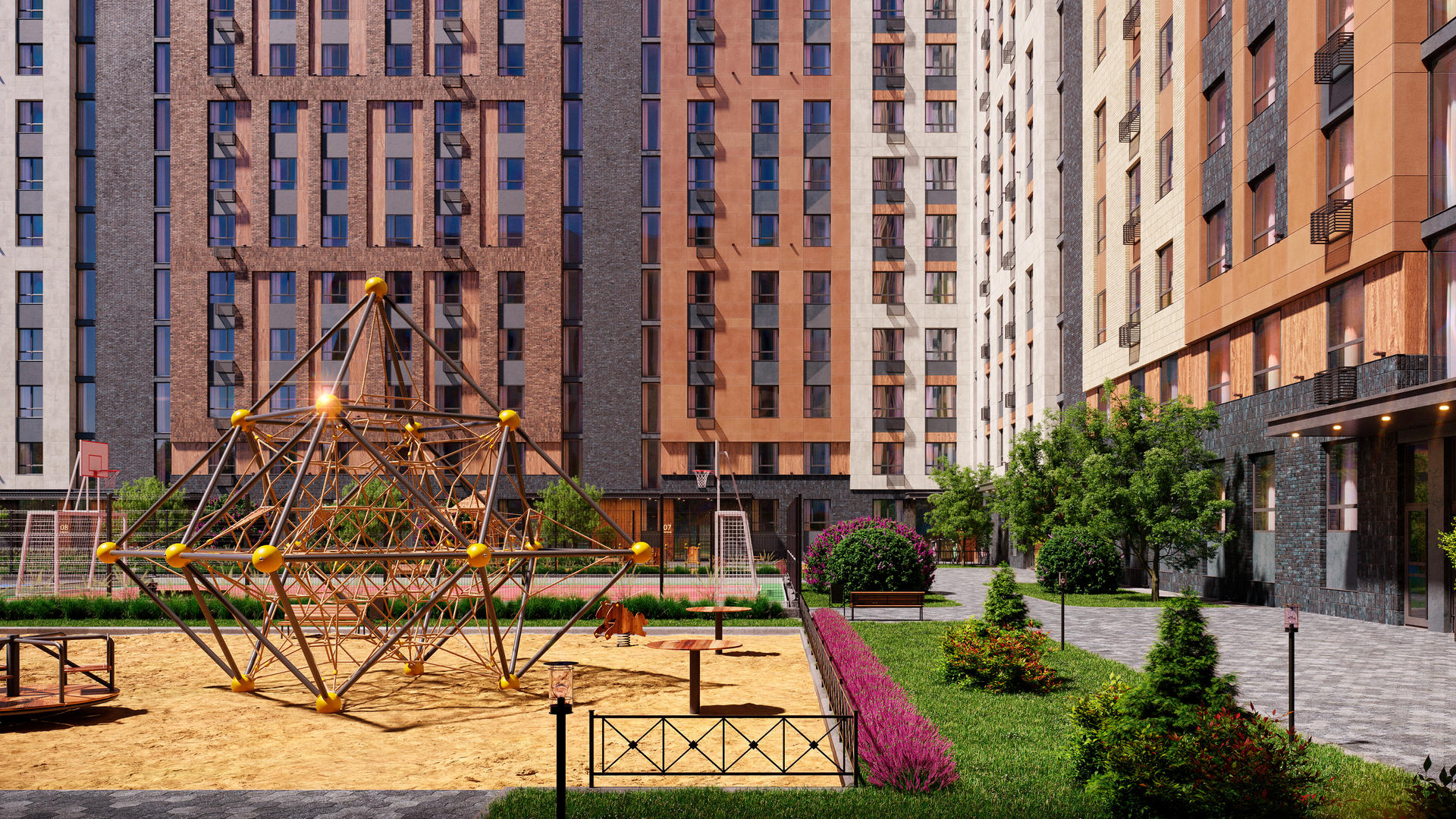 Продам квартиру в Москве по адресу жилой комплекс Эко Бунино, к18-19, площадь 538 квм Недвижимость Москва (Россия)  Внутри района есть облагороженная ландшафтная зона для прогулок и пикников, а также оборудованная набережная