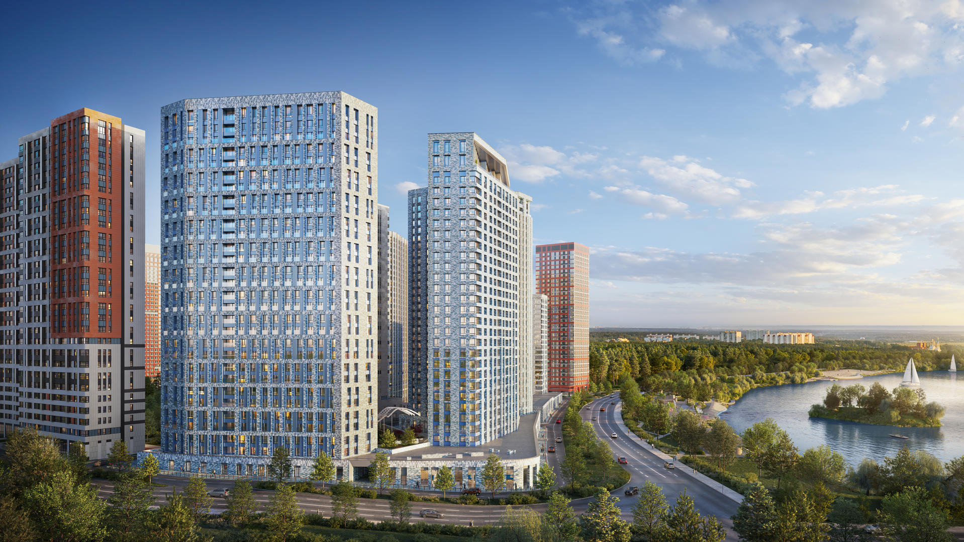 1-комнатная квартира, 46.97 кв.м, Sky Sputnik, изображение-3