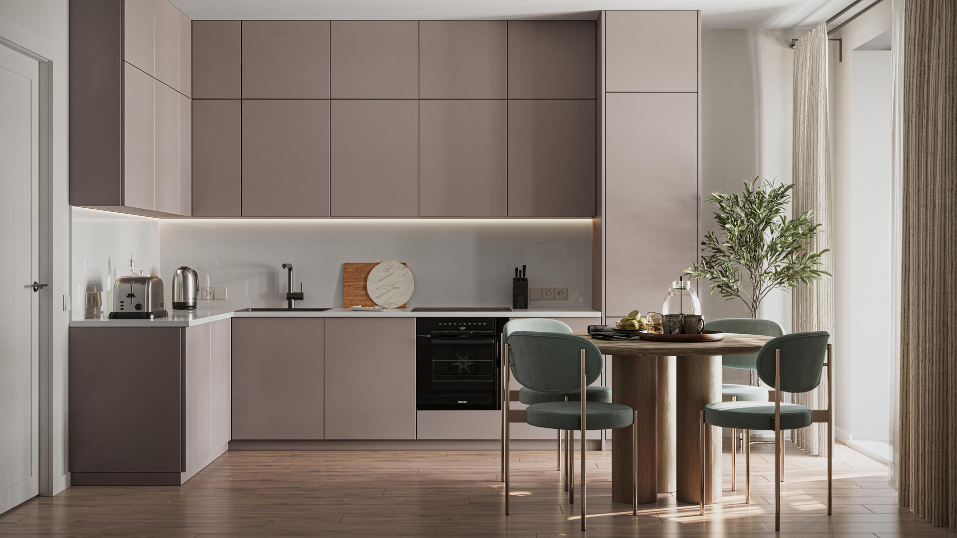 1-комнатная квартира, 25.93 кв.м, ЖК "Богдановский Лес", изображение-12