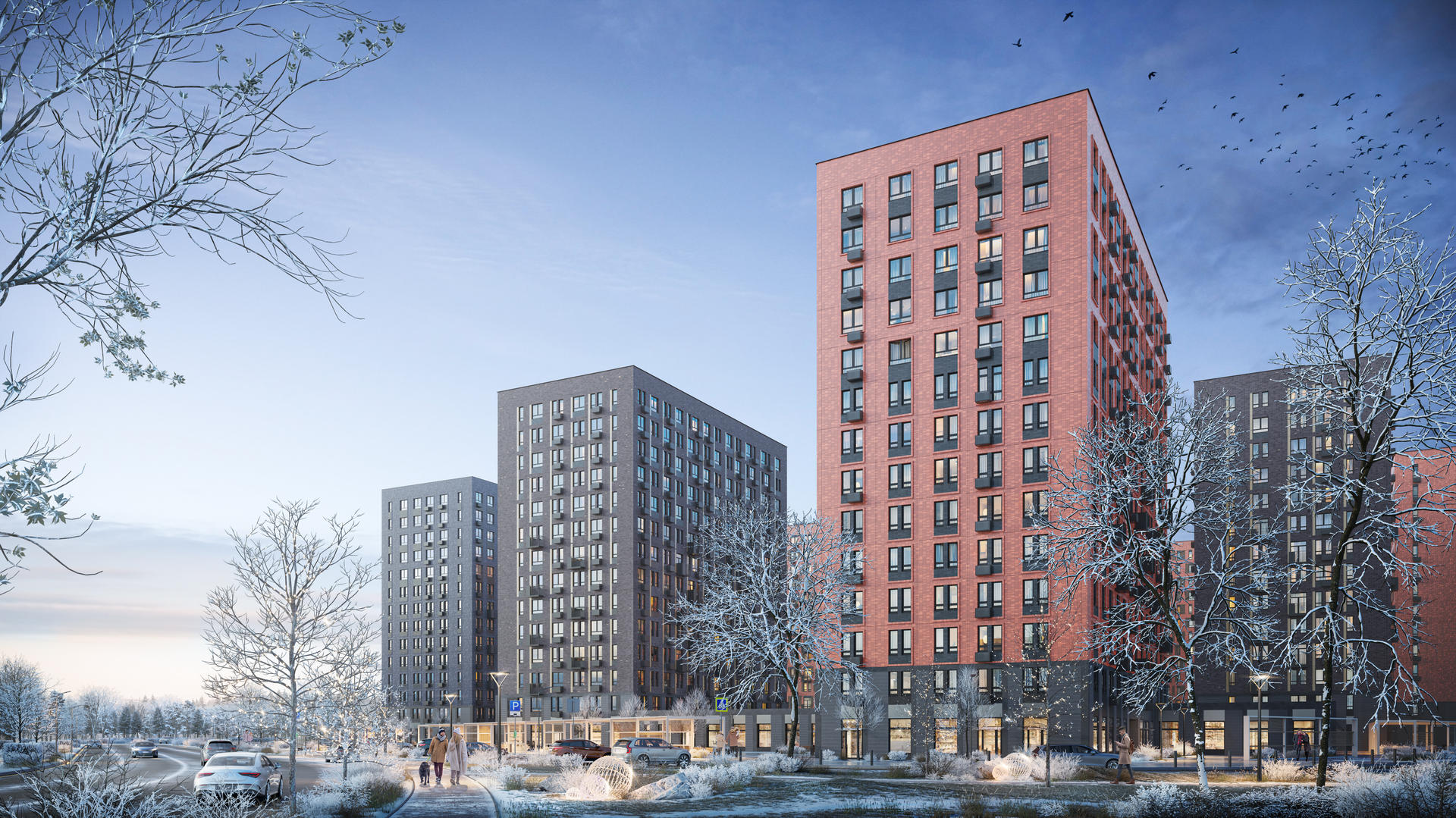 3-комнатная квартира, 78.33 кв.м, ЖК "Остафьево", изображение-2