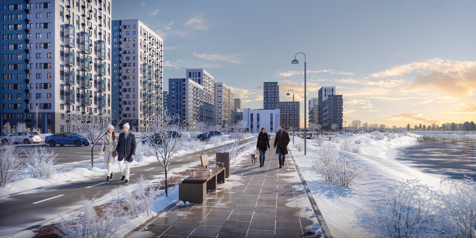 3-комнатная квартира, 79.96 кв.м, ЖК "Прибрежный Парк", изображение-4