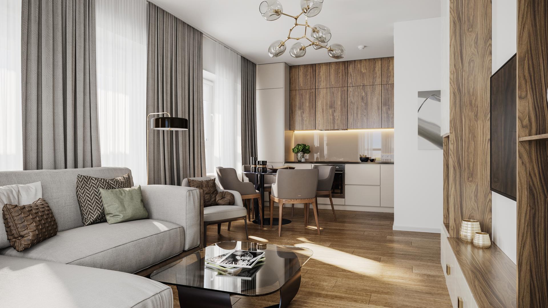 1-комнатная квартира, 34.63 кв.м, ЖК "Горки Парк", изображение-22