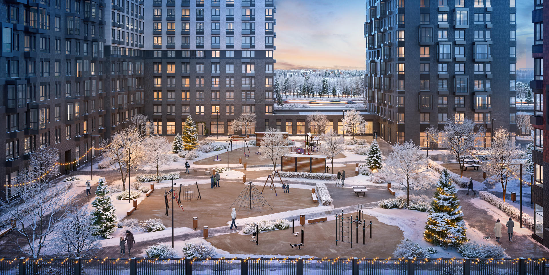 1-комнатная квартира, 36.34 кв.м, ЖК "Пригород Лесное", изображение-4