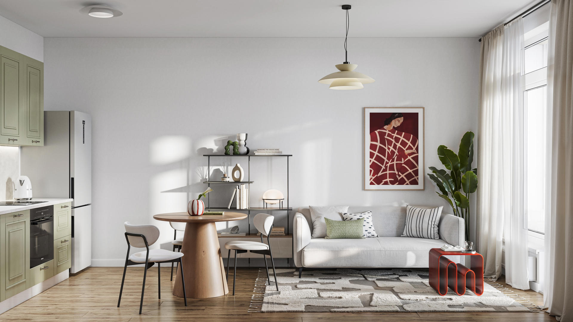 1-комнатная квартира, 22.26 кв.м, ЖК "Молжаниново", изображение-17