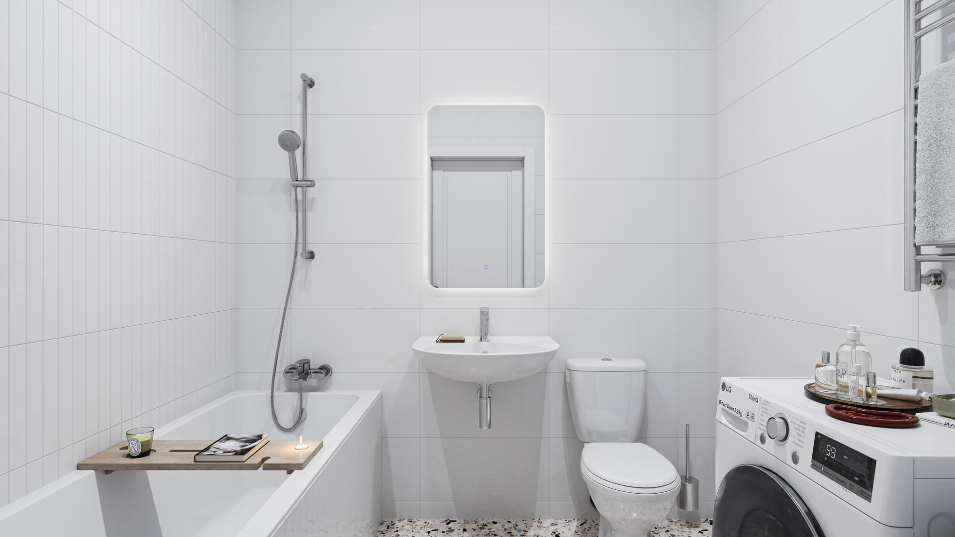 1-комнатная квартира, 22.26 кв.м, ЖК "Молжаниново", изображение-21