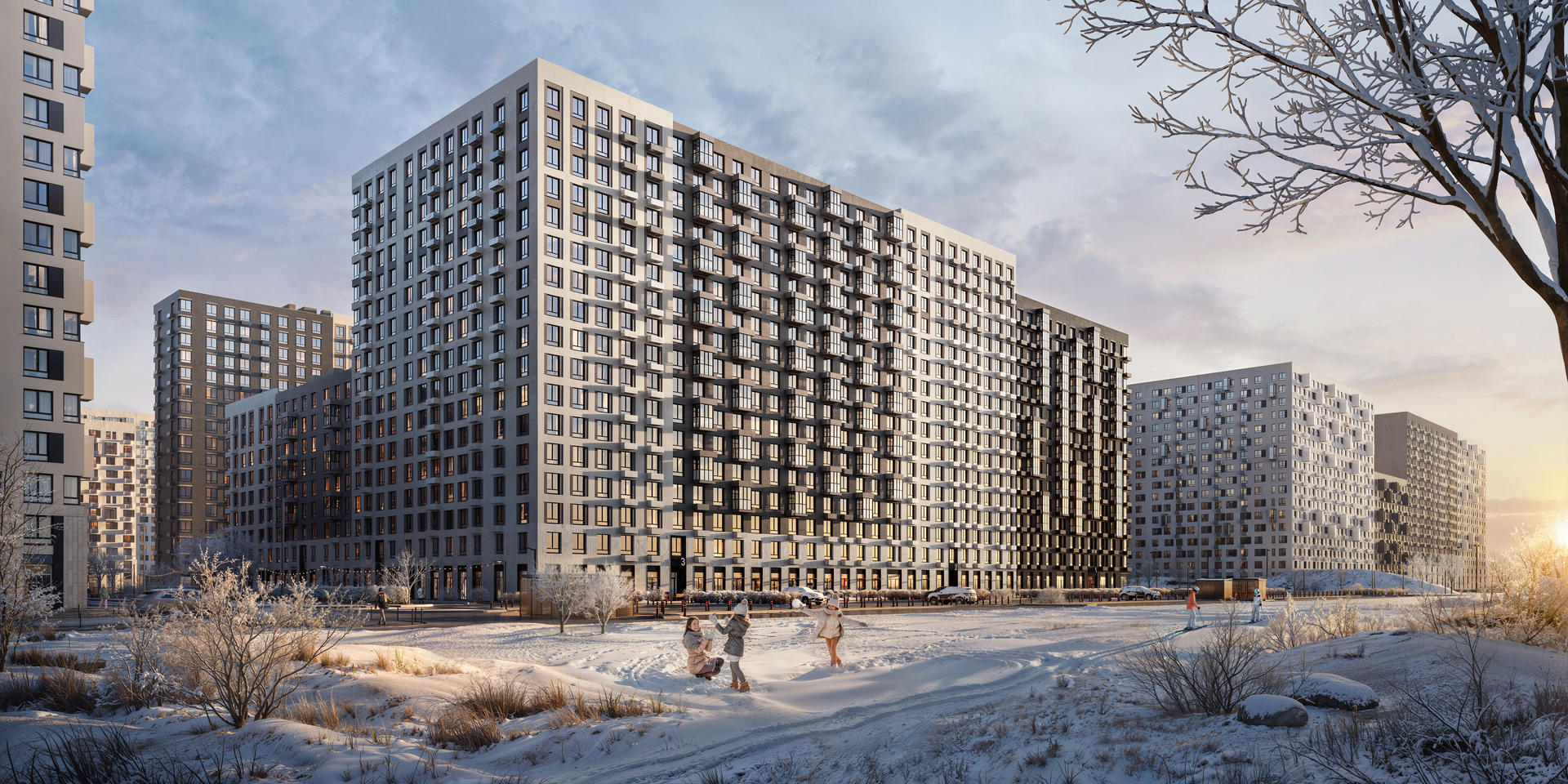 1-комнатная квартира, 35.83 кв.м, ЖК "Мытищи Парк", изображение-2