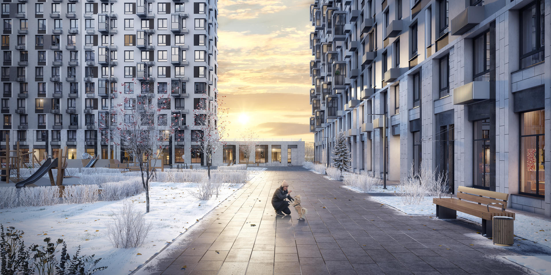 1-комнатная квартира, 35.83 кв.м, ЖК "Мытищи Парк", изображение-5