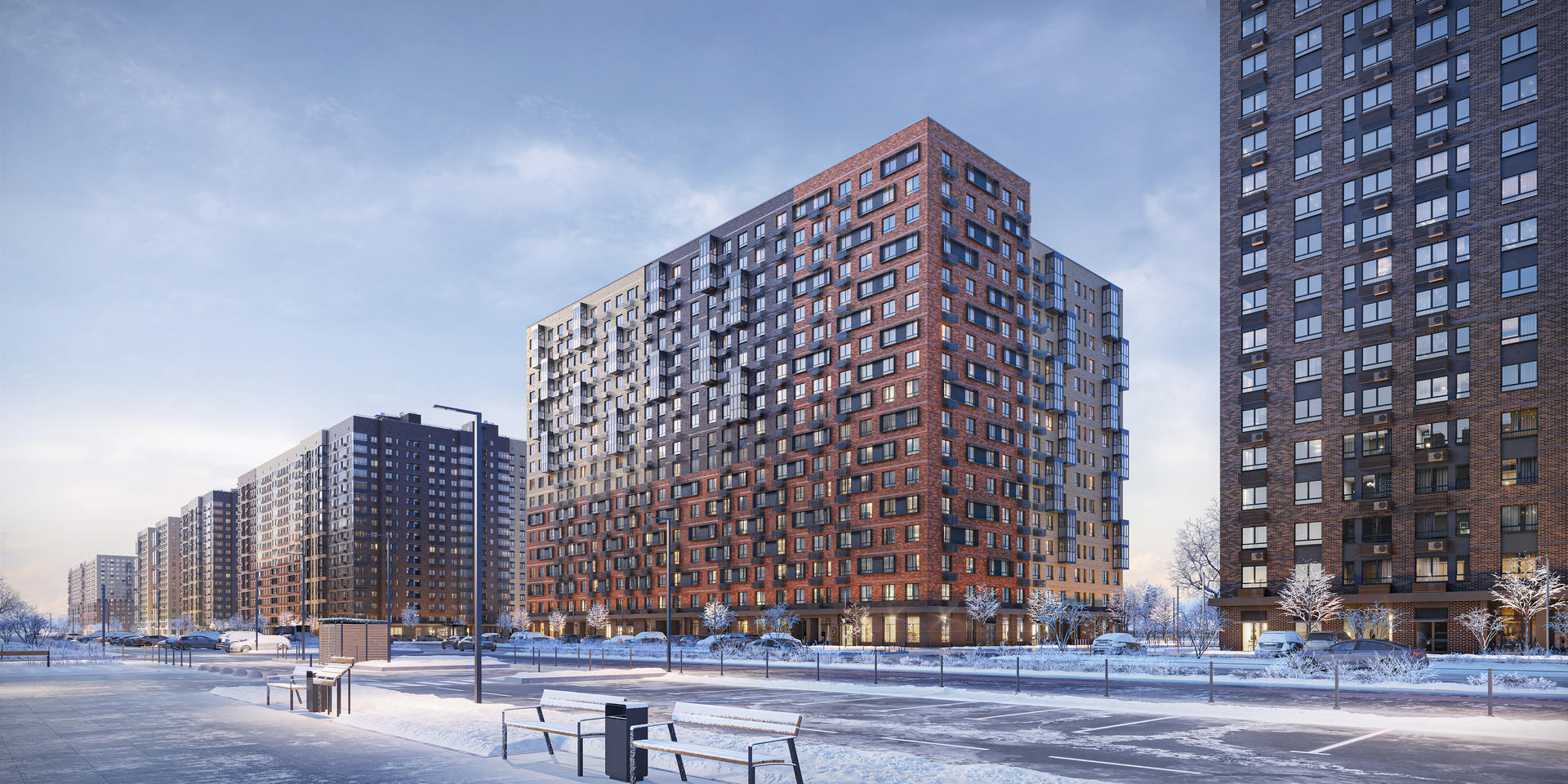 1-комнатная квартира, 34.32 кв.м, ЖК "Томилино Парк", изображение-2