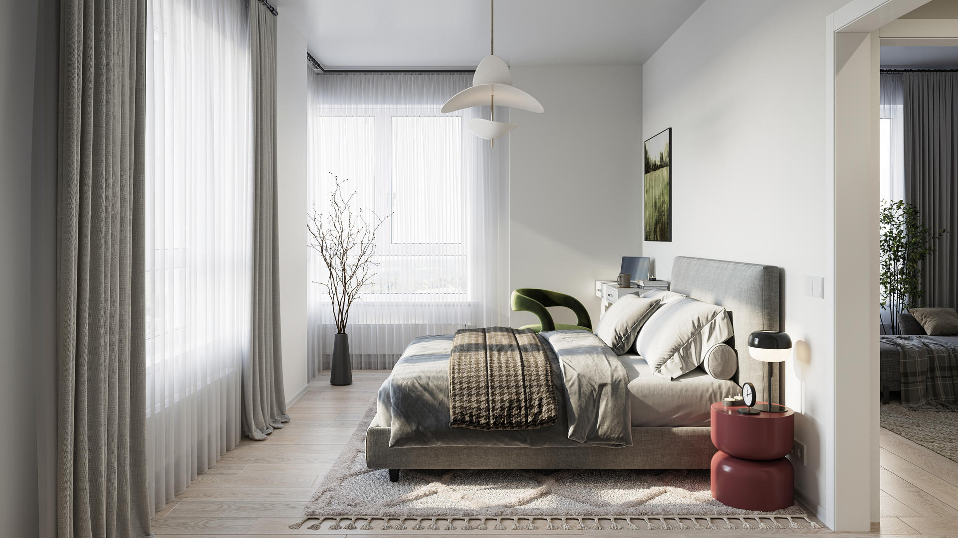 1-комнатная квартира, 46.1 кв.м, ЖК "Новоград Павлино", изображение-22