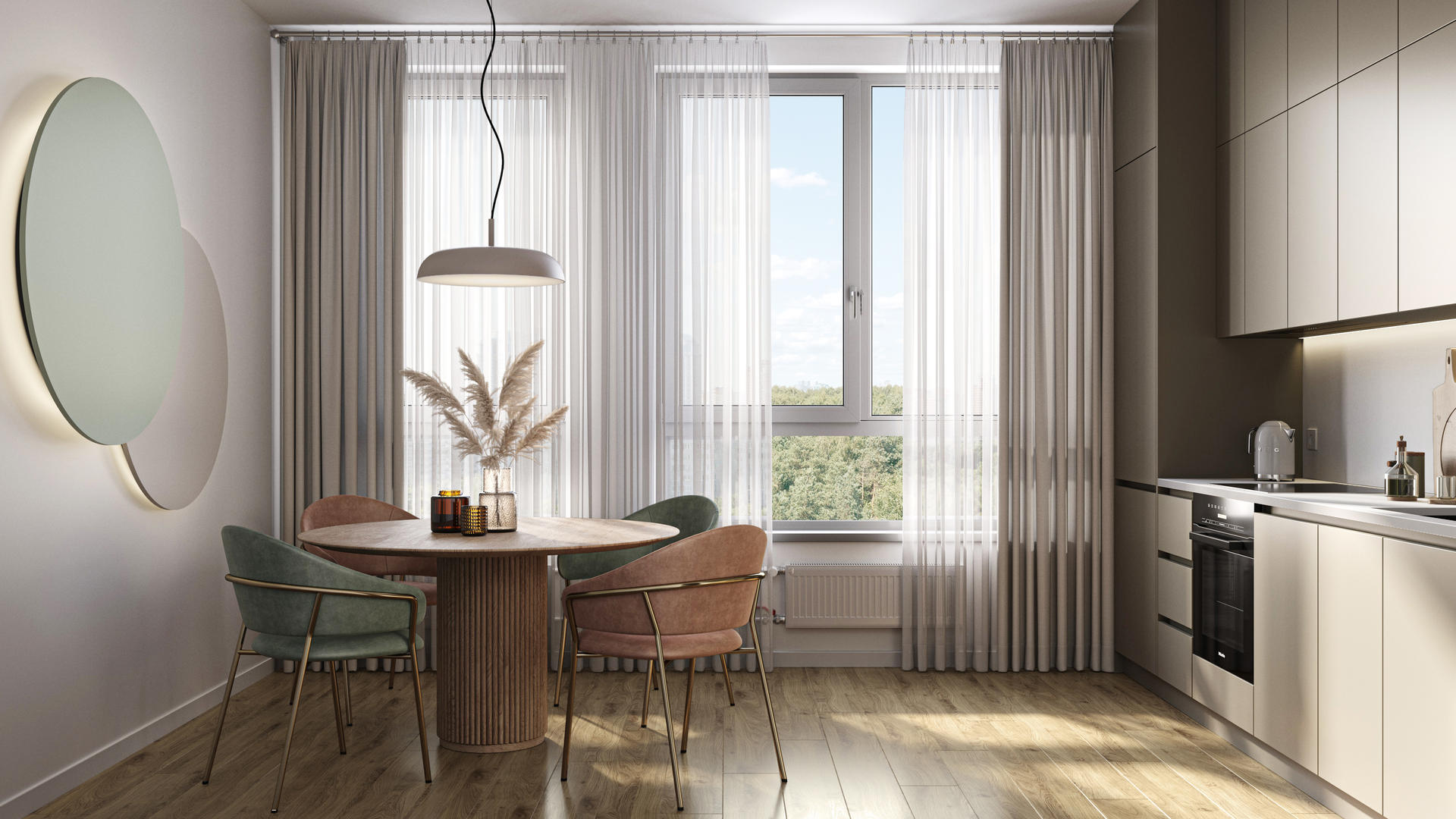 1-комнатная квартира, 35.82 кв.м, ЖК "Рублевский Квартал", изображение-18