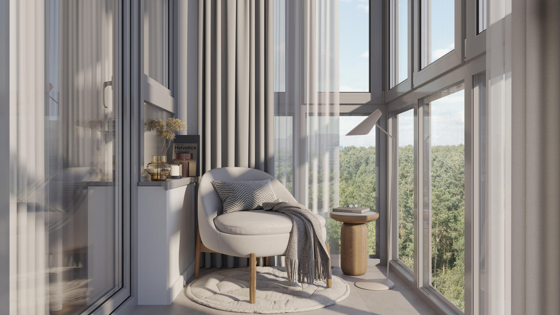 1-комнатная квартира, 35.82 кв.м, ЖК "Рублевский Квартал", изображение-21