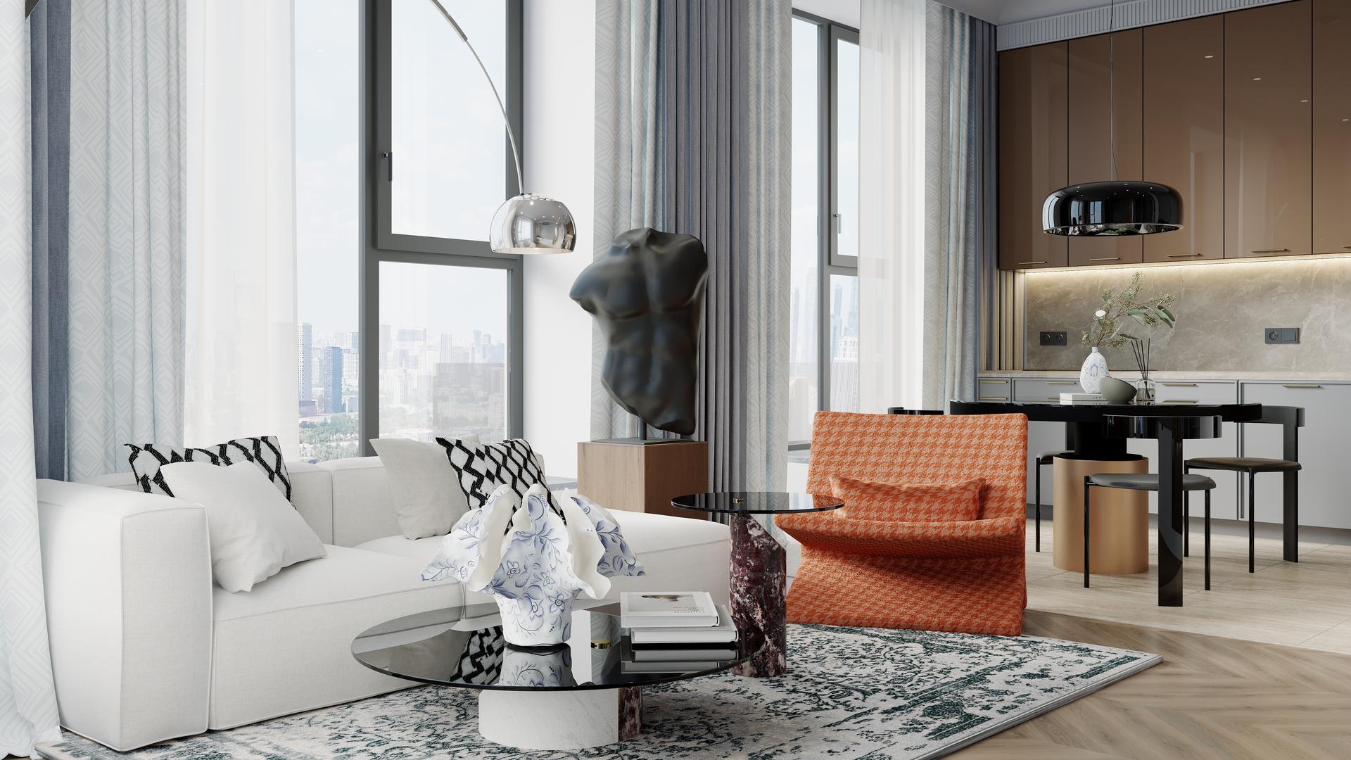 1-комнатная квартира, 61.16 кв.м, ЖК "NOVA", изображение-24